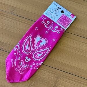 Minnie Mouse Fuchsia Bandana